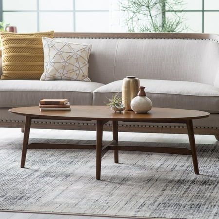 Belham Living Darby Mid Century Modern Coffee Table Dark Walnut Belham Living Darby Mid Century Modern Coffee Table Dark Walnut