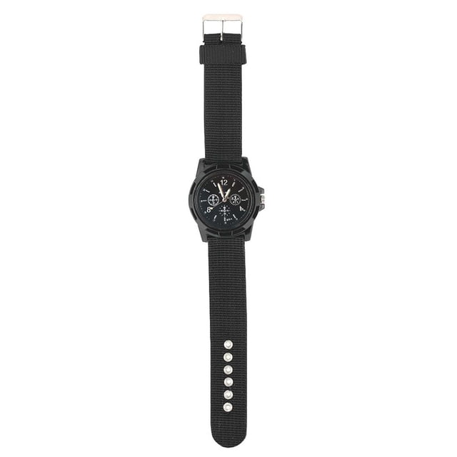 Caso De aleación, Movimiento Electrónico, Reloj De Pulsera Analógica De Estilo Militar Con Correa De Nylon Para Uso Del Ejército