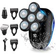 thumbnail image 1 of Afeitadora Eléctrica Sakioo 6 en 1 Negra Resistente al Agua para Hombre, 1 of 7