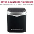 thumbnail image 3 of Frigidaire 26 Lbs. Countertop Bullet Ice Maker, Retro Ice Machine with Touch Controls, Black, 3 of 12