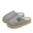 thumbnail image 2 of Domzle Women's Men Slippers Warm Plush Slip-On House Slipper for Winter Indoor Soft Non-slip Fluffy Slides Slippers Light Gray Wide-6.5, 2 of 4