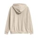 thumbnail image 4 of MHFRRA Sudadera con Capucha y Cremallera de Un Cuarto de Manga Larga con Bolsillo Frontal Tipo Cangurera para Uso Deportivo Informal Al Aire Libre, Tela Ligera y Cómoda Beige, 4 of 4