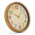 thumbnail image 2 of Children'S Wall Clock, 12.5 Inch / 32 Cm Children'S Wall Clock With Silent Clockwork And Colorful Numbers, Non-Ticking, Easy To Read, Home Accessories & Decoration, 2 of 7