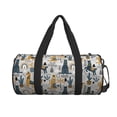 thumbnail image 2 of KLL Llama and Cactus1 Duffle Bag For Men Women Sport Gym Fitness Tote Travel Training Workout Basketball Football Weekender, 2 of 8