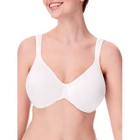

Women s Bali 3353 Live It Up Seamless Underwire Bra (White 40D)