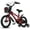 Red, variant on NEORIVER 14" Kids Bikes for Girls and Boys, Kids' Bicycles with Training Wheels, Ages 3-5 Years