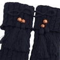 thumbnail image 2 of Sonducket Calentadores de piernas de punto para mujer Ropa, zapatos y accesorios Miscelánea negro, 2 of 6
