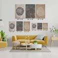 thumbnail image 6 of Beige Tree Ring Prints Set of 3 Nordic Prints Tree Stump Prints Tree Ring Art Abstract Art Print Modern Neutral Abstract Tree Rings Wall Art for Bedroom Living Room Home Office Decor 12"x16", 6 of 6