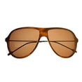thumbnail image 4 of John Varvatos Brown Aviator Plastic Sunglass V779, Brown Lens, 4 of 6