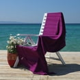 thumbnail image 2 of Linum Home 100% Turkish Summer Fun Monogrammed Pestemal Beach Towel, 2 of 2
