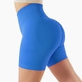thumbnail image 7 of LYMAYTER Women Biker Shorts High-Waisted Stretch Yoga Shorts for S-L Fashion Non-Roll Waist Sweat Shorts, 7 of 7