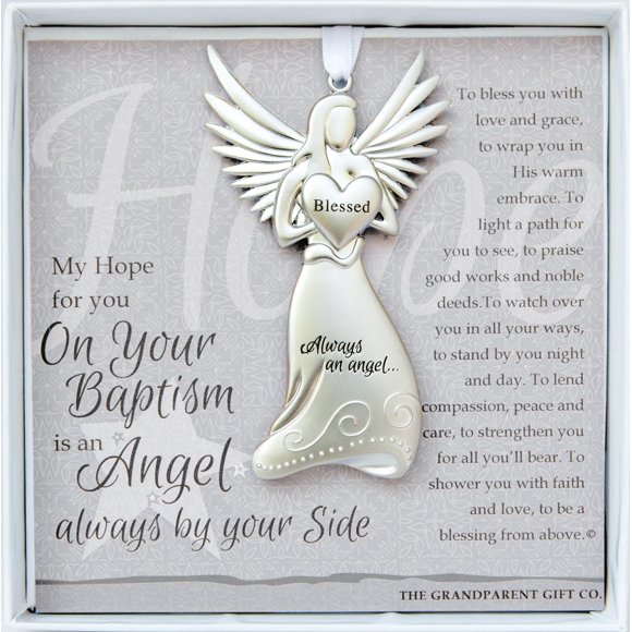 Always An Angel On Your Baptism Keepsake Gift / Ornament For Infant Or Child On Baptism Or Christening/Baptism Gift For Girl Or Boy