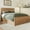 Seadrift, variant on Harper & Bright Designs Elegant Queen Size Platform Bed with 6 Drawers, Mid-Century Wooden Bed Frame with Headboard and Footboard for Bedroom, White