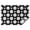 Black White Baseball, variant on Baseball Patchwork Pattern Rectangle Tablecloth 60"x84",Waterproof Polyester Rectangle Table Cloth, Wipeable Spillproof Polyester Tablecloth for Dining, Camping, Indoor and Outdoor