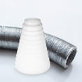 thumbnail image 2 of Duct Reducer Kitchen Range Hood Ducts 1Pcs 25.50X20.00X20.00Cm, 2 of 8