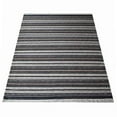 thumbnail image 5 of Rugsotic Carpets Handmade Rugs Hand Woven Kilim Rectangle 6'x9' Charcoal White Wool for Indoor Use, 5 of 5