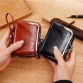 thumbnail image 2 of Women's Mini Classic Wallet with Kiss Lock & Zipper Closure, Golden-Tone Hardware, Multi-Compartment Coin Purse & Card Holder,Multicolor, 2 of 2