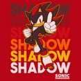 thumbnail image 2 of Mens Sonic the Hedgehog Shadow Stack Lightweight Hoodie, 2 of 4