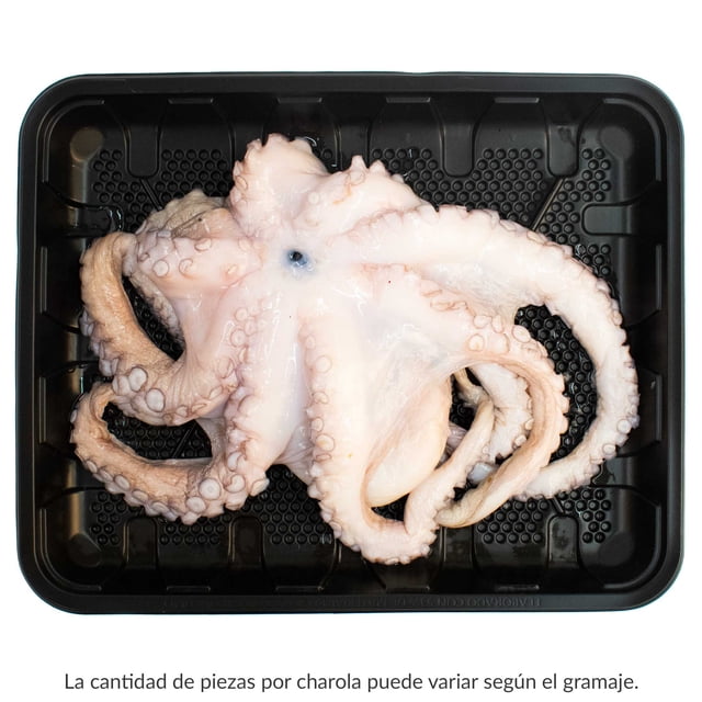 Pulpo Fresco Mariscos Selectos Marsel por Kg, Charola 900-1000 g