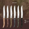 thumbnail image 4 of "Louis" Steak Knife Set, Mixed colors, wood handle, 6pcs., 4 of 5