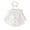 Z0227-White, variant on MIASHUI Baby Girls Long Sleeve Bodysuits One-Piece Girls Lace Romper Dress,White,0-3 Months
