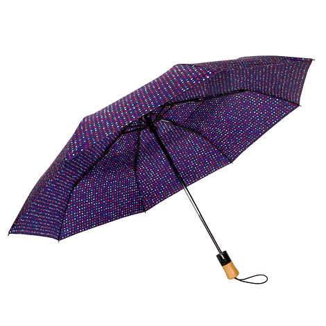 ShedRain Parapluie Compact Ventilé avec Protection Solaire UPF 50+
