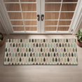 thumbnail image 2 of Beige Bigfoot and Pine Tree Pattern Door Rugs,Washable Non Slip Door Mats Indoor,Decorative Door Mats,Entry Mat Indoor for Entrance,Bedroom,Kitchen,Bathroom,16"x47", 2 of 6
