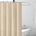 thumbnail image 5 of Dinheiro 1 pieza cortina de baño de color sólido peva cortina de baño gruesa impermeable lisa, 5 of 5