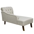 thumbnail image 3 of Tufted Chesterfield Back Chaise Lounge in Mist Gray, 3 of 7