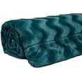 thumbnail image 6 of Chanasya Super Soft Warm Elegent Waivey Pattern Cozy Sherpa Throw Blanket, 6 of 8