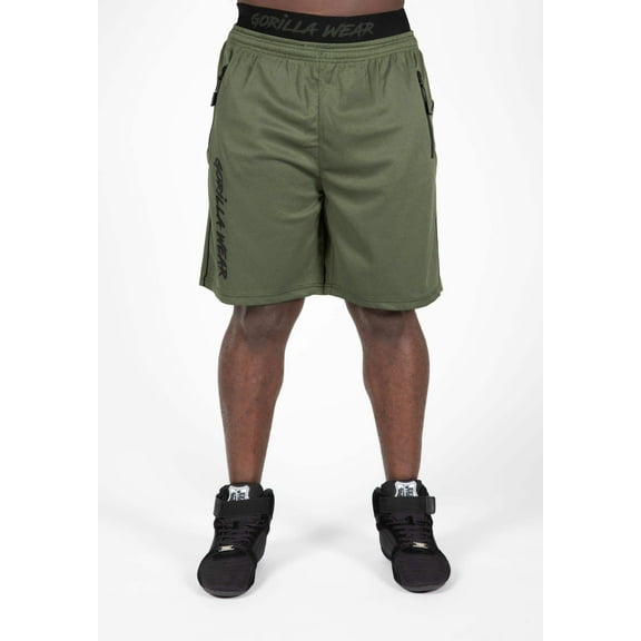 Mercury Mesh Shorts - Army Green/Black