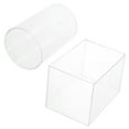thumbnail image 6 of Acrylic Makeup Brush Holder for Desk with Storage Clear Transparent Organizes Clutter Saves Space 2Pcs, 6 of 8
