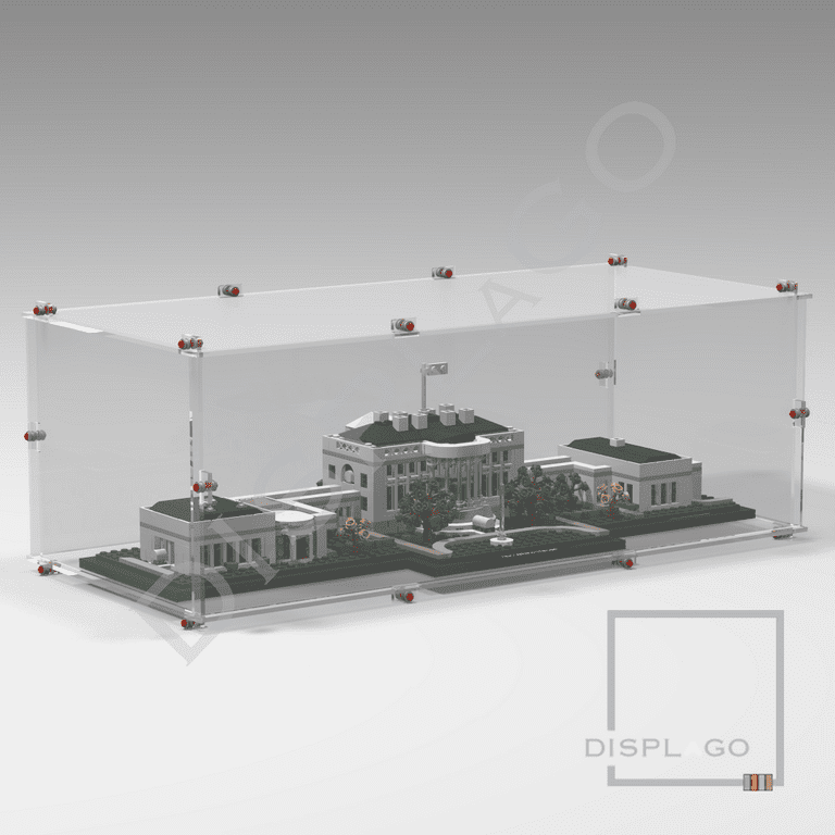 Lego architecture hotsell display case