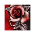 thumbnail image 1 of 5D DIY Hada Mariposa Rosa Flor Pintura de diamantes de imitación Costura Floral Bordado de diamantes Imágenes Decoración de punto de cruz Methold JJ15242-04, 1 of 6