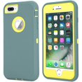 thumbnail image 1 of FYBTO Étui Compatible pour iPhone 8 & iPhone 7, Robuste [avec Support] [Protecteur d'Écran Intégré] Robuste 4 en 1 Antichoc pour FYBTO iPhone 7 / iPhone 8, 1 of 5