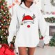 thumbnail image 3 of MHFRRA Sudadera con Capucha para Parejas, Divertida y A Juego, de Manga Larga, Estilo Informal y Deportivo Blanco, 3 of 5