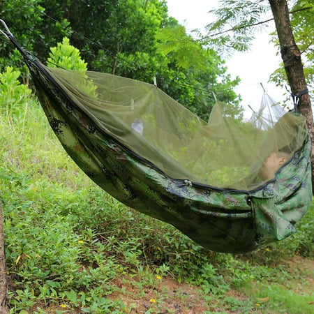 Yosoo Double Person Camping Hammock With Mosquito Net for Outdoor Garden Jungle,Camping Hammocks,Tent