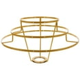 thumbnail image 1 of Lampshade Frame 3-layer Metal Ring Support Light Cage Guard Shade Ring Fitter, 1 of 5