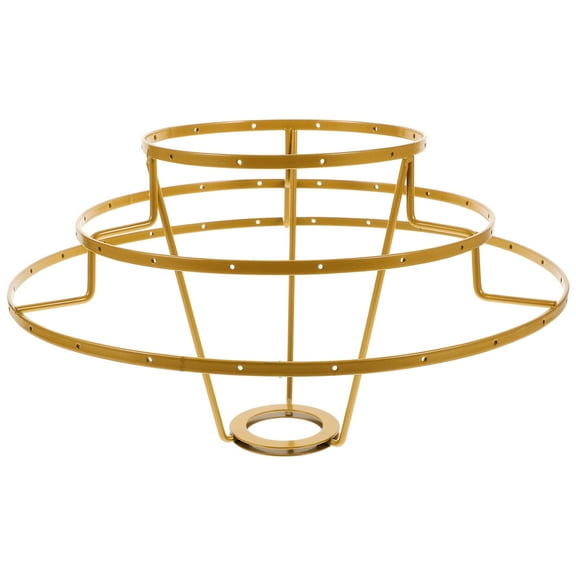 Niceauty Chandelier Frame Metal Rings Golden 1Set