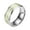 E, variant on Rbaofujie Life Tool Stainless Steel Ring Couple Ring Ring Ring Ring Pro Black