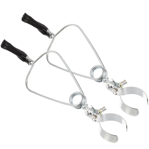 CATIEBYE 2Pcs Flexible Adjustable Lamp Clamp for Heat Lamps with Solid Plastic and Iron Construction