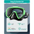 thumbnail image 2 of Set de Snorkel Seovediary con Visión Panorámica Antivaho para Adultos, 2 of 7