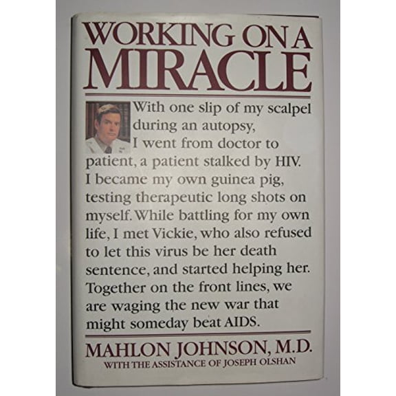 Pre-Owned Working on a Miracle (Hardcover) 0553105191 9780553105193