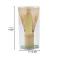 thumbnail image 3 of MOPOOR Matcha Whisk - Bamboo Whisk for Matcha Powder, Handcrafted Organic Traditional Japanese Chasen,Matcha Stirrer Mixer Brush for Authentic Tea Preparation, 3 of 9