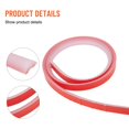Silicone Shower Screen Seal Strip,Bathroom Floor Waterproof Transparent