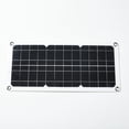 thumbnail image 2 of 10W 12V Solar Panel Kit Portable USB Port Solar Charger For Phones Tablets Cameras For Cars Motorcycles Camping Equipment, 2 of 9