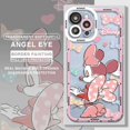 thumbnail image 3 of Funda de teléfono de dibujos animados de Mickey Mouse para Apple iPhone 15 Pro Max 13 14 Plus 12 Mini 11 Pro XR 8 SE 7 6S XS MAX, funda de armadura mate, 3 of 5