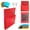 (Red), variant on Magnetic File Holder Back to School-Refrigerator Magazine Holder for Mail Letters Notebooks, Space-Saving Storage Mail Organizer Case for Classroom Whiteboard, Office Supplies(Blue)