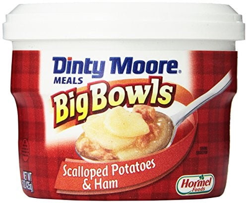 Dinty Moore Big Bowls Scalloped Potatoes and Ham, 15 Oz by Hormel