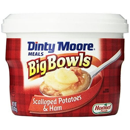 Dinty Moore Big Bowls Scalloped Potatoes and Ham, 15 Oz, 8